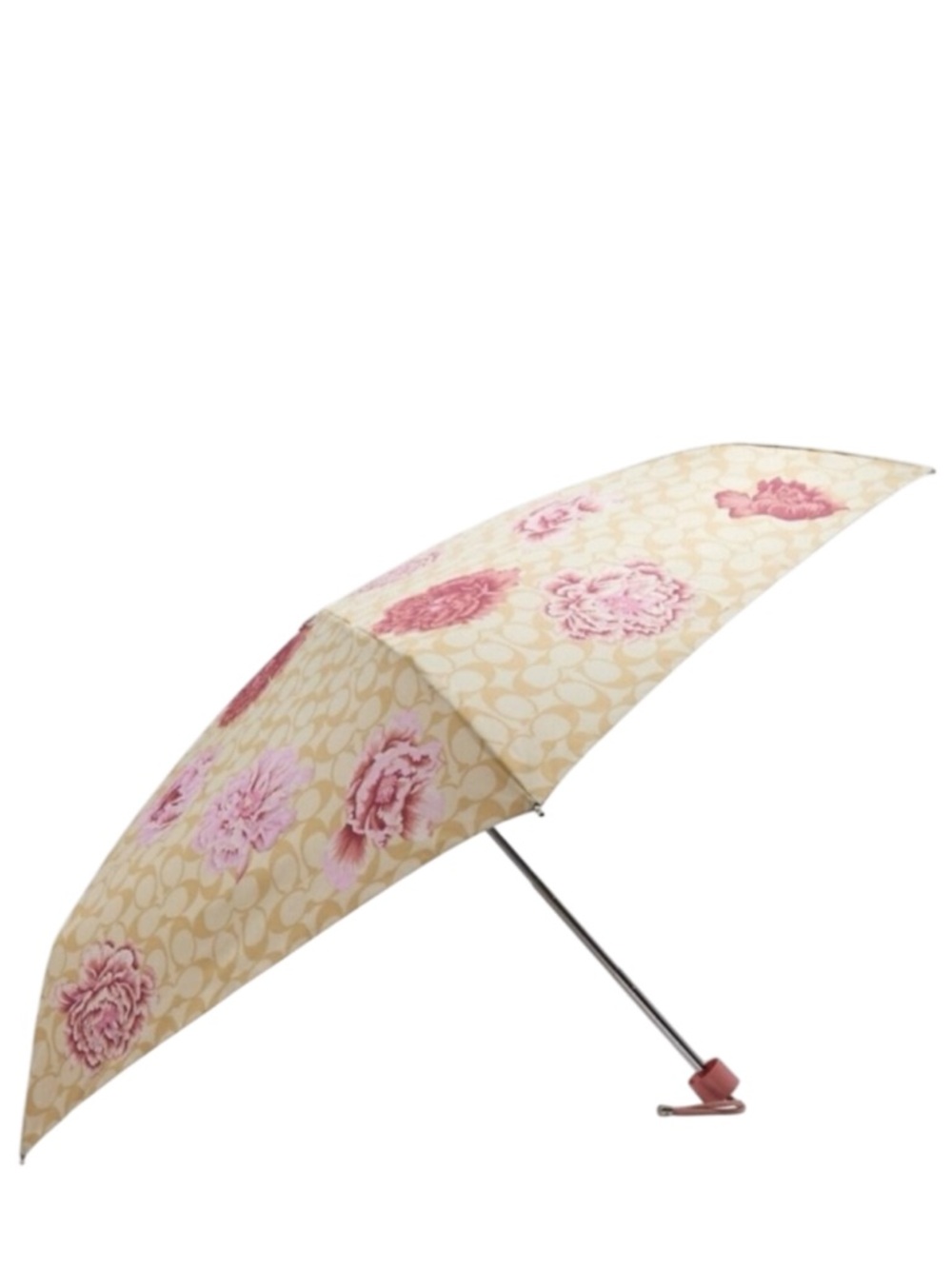 Coach LIMITED EDITION Mini Umbrella In Signature Kaffe Fassett Print